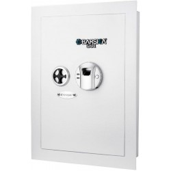 Barska Biometric Fingerprint Security Wall Safe 0.52 Cubic Ft