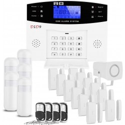 D1D9 Home Alarm System Wireless Built in Antenna Scare Burglar Away