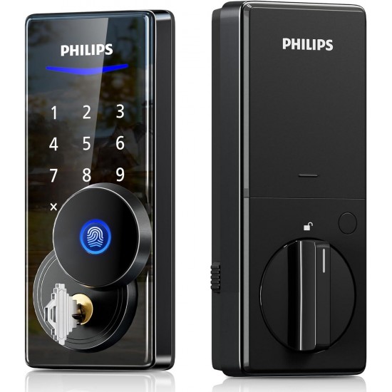 Fingerprint Door Lock, Electronic Biometric Keyless Entry, Auto Locking