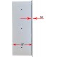 BUYaSafe WES2113-DF Fire Resistant Electronic Wall Safe