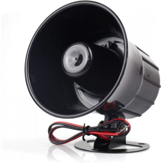 E-outstanding Security DC12V 15W Horn Alarm Siren