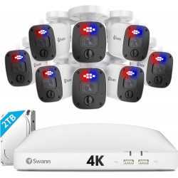 Swann Home DVR Security Cam System with 8 Channel 8 Cam