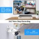 ZOSI 5MP Lite Home Security Camera System,120ft Night Vision