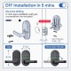 Fingerprint Smart Door Lock - Keyless, Keypad Entry - Biometric, Easy Install