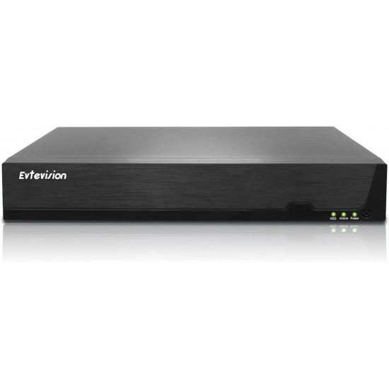 Evtevision 16 Channel Security CCTV DVR,1080p Lite 5-in-1 Hybrid Video Recorder