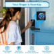 Smart Door Lock with Handle -Fingerprint Smart Lock for Home