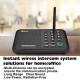 Intercoms Wireless for Home, Home Intercom System Wireless