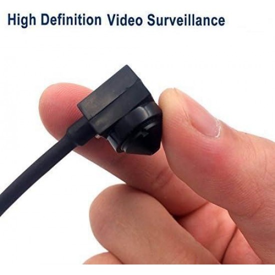 TPEKKA HD 1000TVL Small Portable Wired Spy Camera