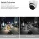 Starlight 4MP IP Camera PoE 2.8mm, Outdoor Turret Security Camera