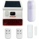 GONLEN Strobe Solar Siren Wireless Home Alarm Security System