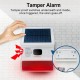 GONLEN Strobe Solar Siren Wireless Home Alarm Security System