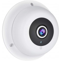 REVOTECH HD 3MP Fisheye POE IP Camera with Microphone