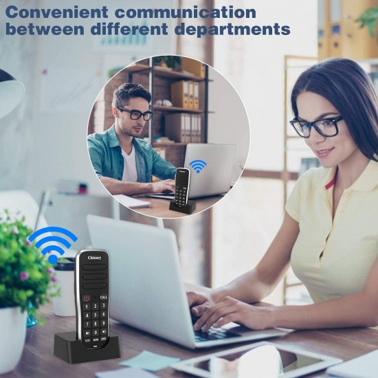 Chtoocy Rechargeable Handheld Wireless Intercom System