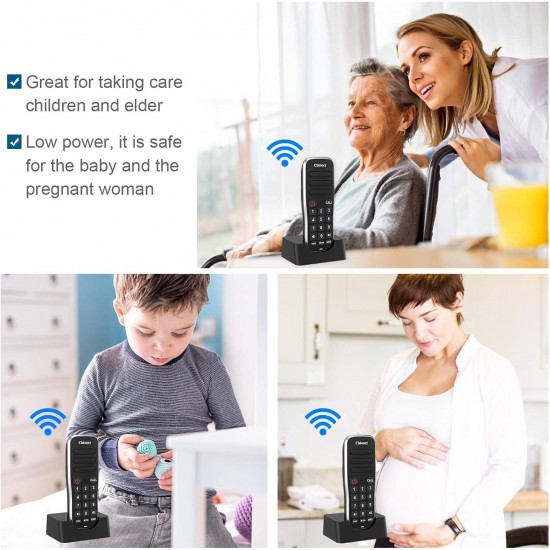 Chtoocy Rechargeable Handheld Wireless Intercom System