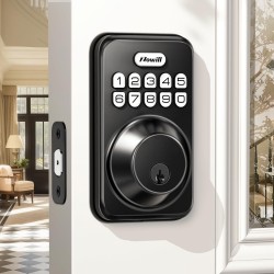 Zowill Electronic Keypad Deadbolt Smart Lock with Anti-Peeping Password