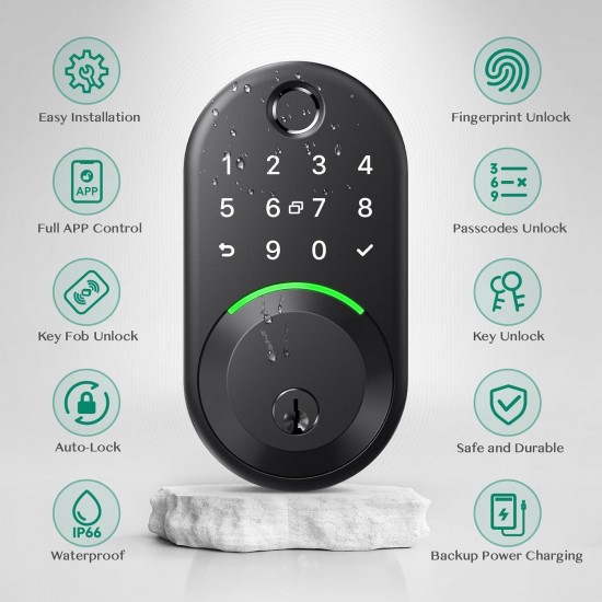 Keypad Smart Lock for Front Door Security