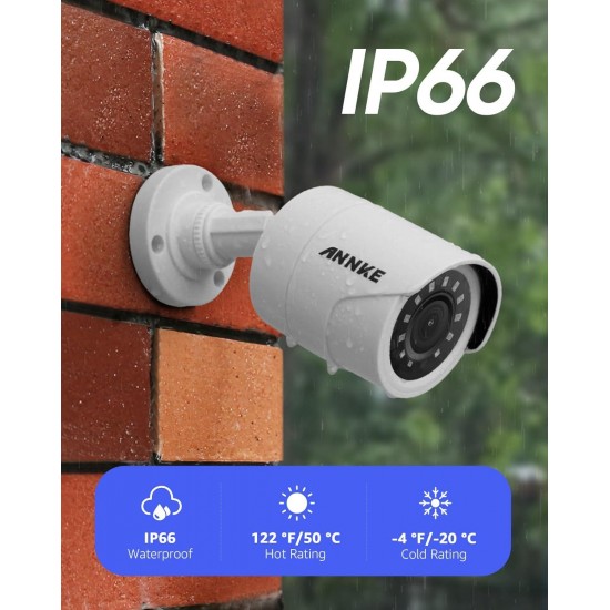 ANNKE 1080p Security Camera 4-in-1 CCTV Bullet Wired Cam