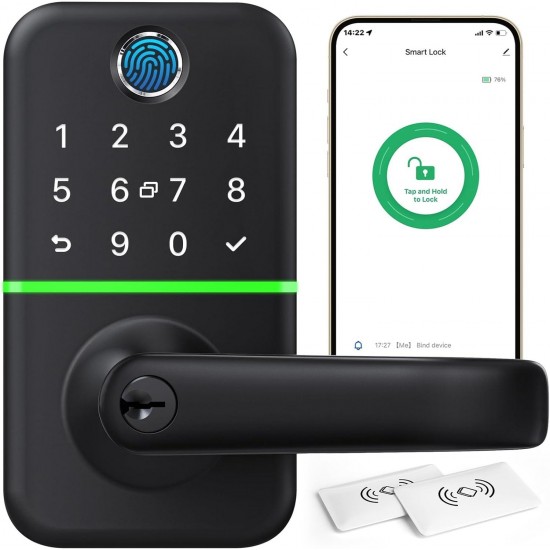 Keypad Smart Door Lock with Handle - Digtal Door Lock with Keypad Code