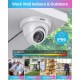 ZOSI 3K Lite Security Camera System with 1TB Hard Drive