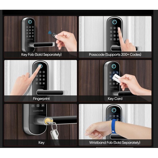 samtechT Smart Lock, Keyless Entry Door Lock