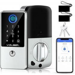 VOLIBeL Smart Lock with Fingerprint, Remote & Voice Control