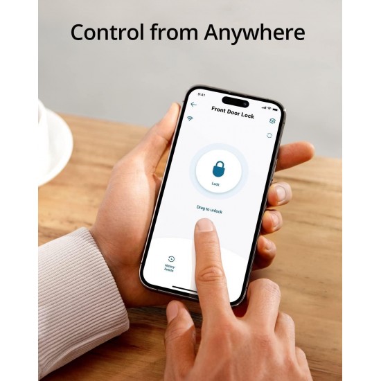 eufy Security C210 WiFi Smart Lock - Easy Installation, BHMA Certified